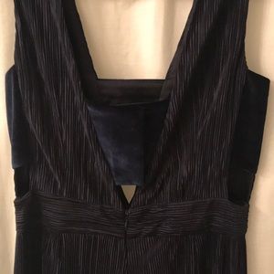Gianni Bini Dresses - Navy Blue Party Jumpsuit with Velvet Gianni Bini Dresses - Navy Blue Party Jumpsuit with Velvet